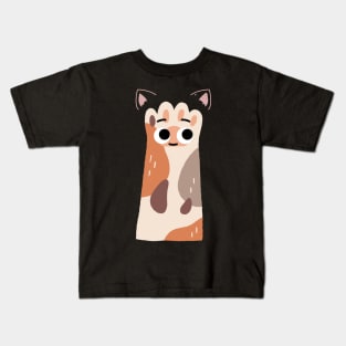 HAND cat CUTE funny Kids T-Shirt